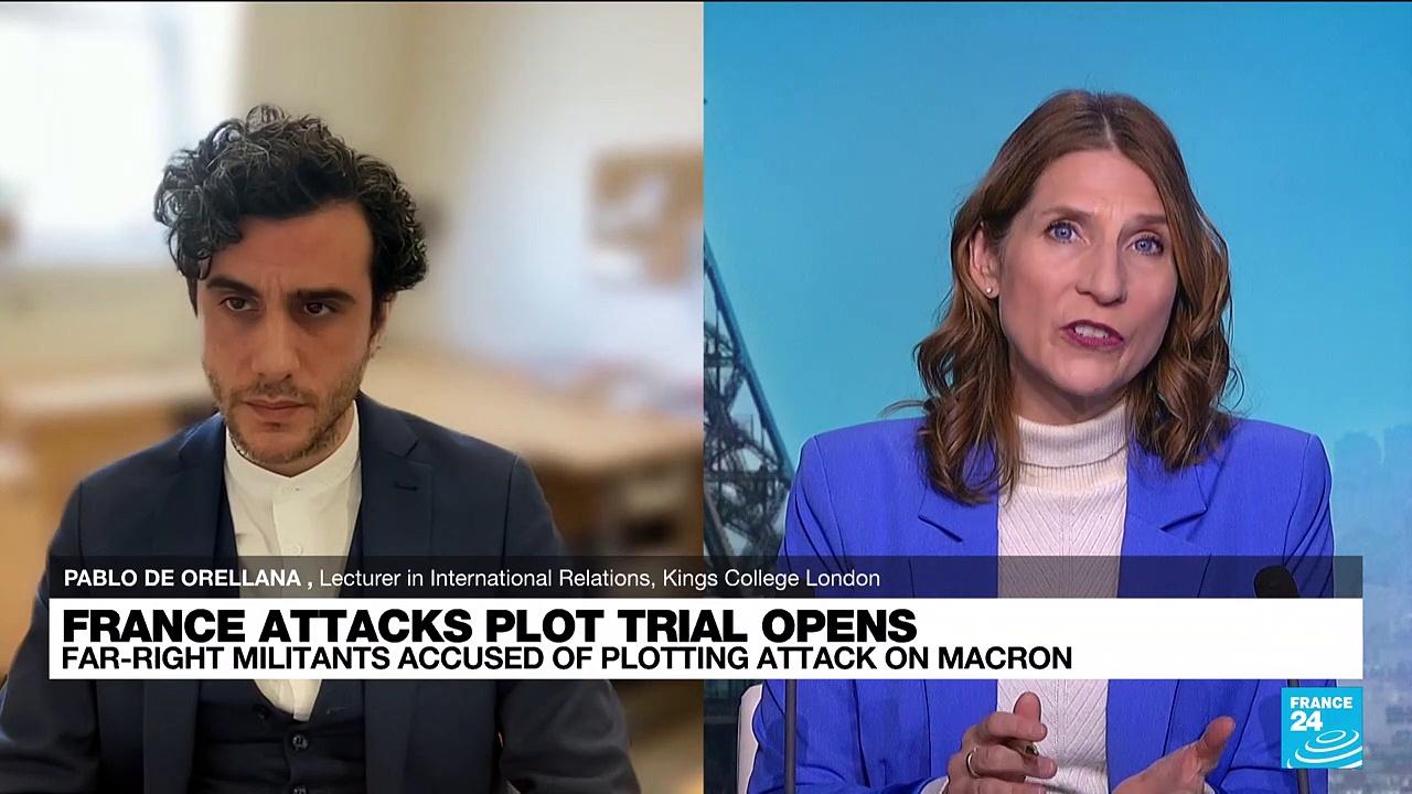France attacks plot trial opens: 'For the far-right globally, Emmanuel Macron is an ideal target'