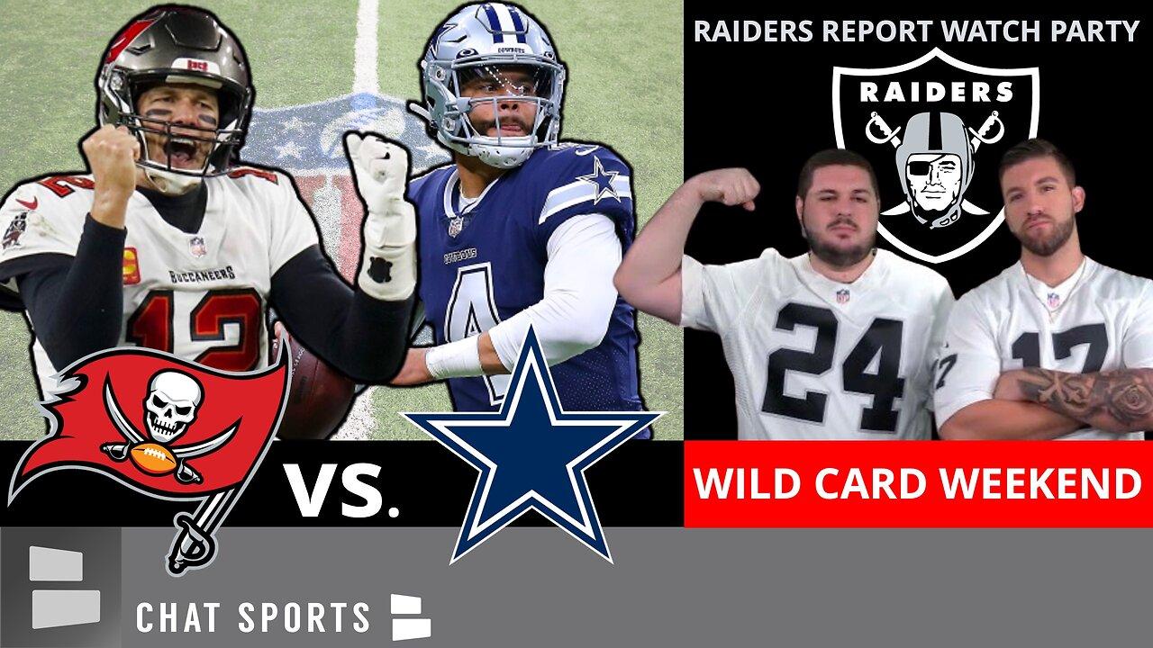 LIVE: Buccaneers vs. Cowboys Raiders Report Watch Party