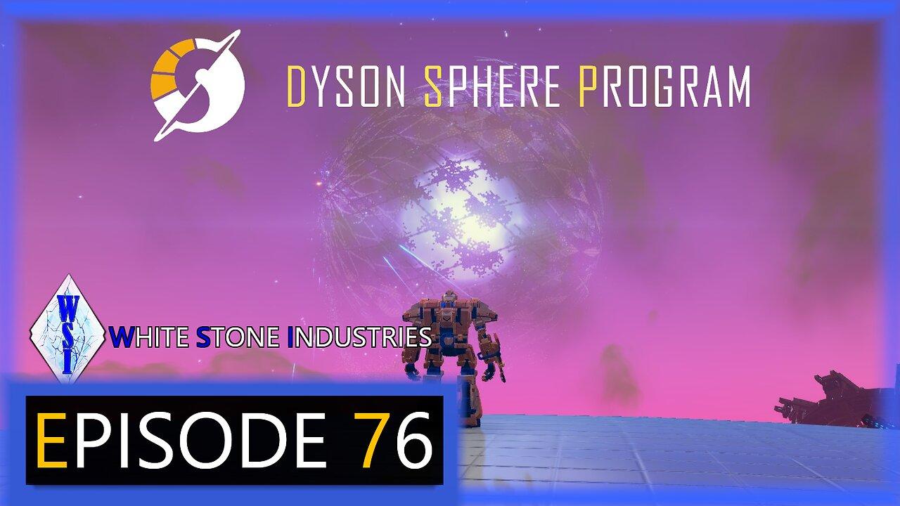 Dyson Sphere Program Playthrough Episode 76 One News Page VIDEO