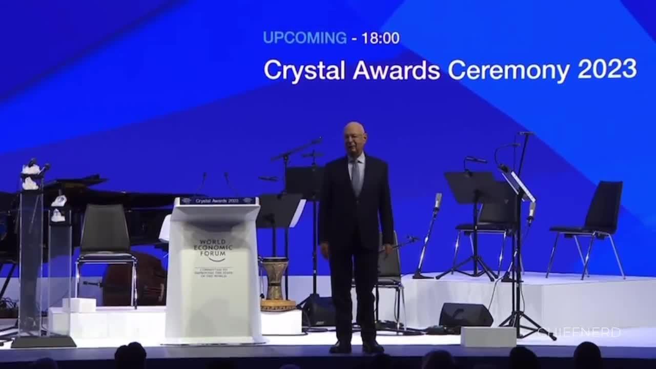 Klaus Schwab calls on his fellow Globalist Criminals to 'Master the Future' in Opening Remarks