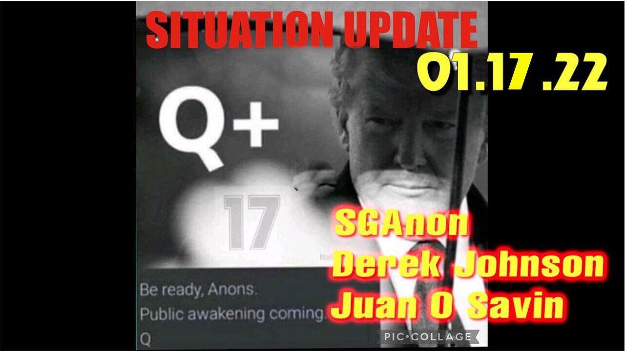 💗💗Situation Update 1/17/23 - Benjamin Fulford > Trump Return - Q+ SGAnon Intel ~ Juan O Savin💗