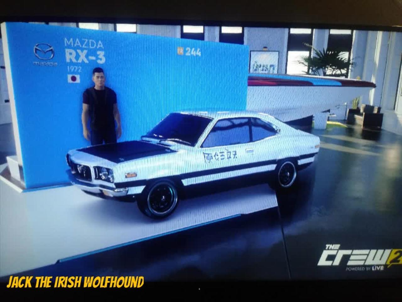 Initial D car in the crew 2 video game by Jack the Irish wolfhound