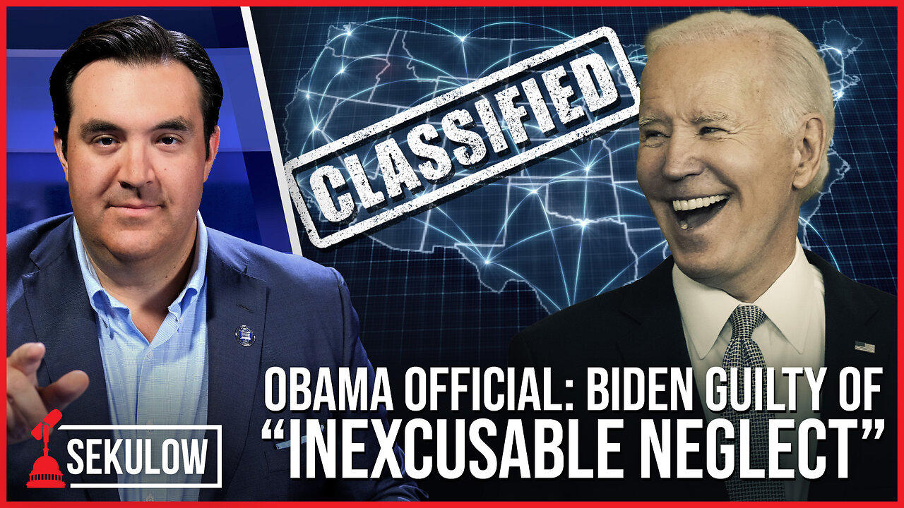 Obama Official: Biden Guilty of “Inexcusable Neglect”