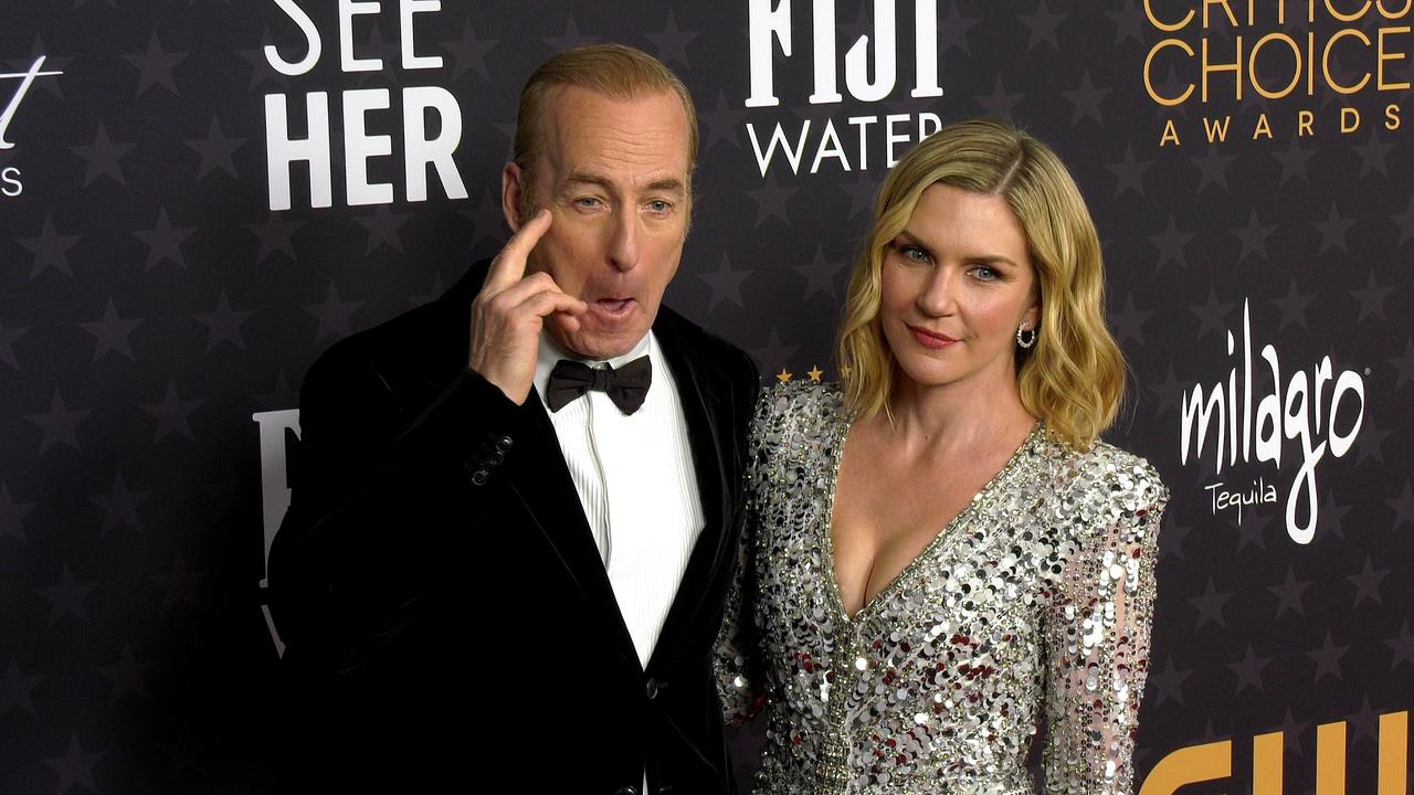 Bob Odenkirk and Rhea Seehorn 2023 Critics Choice Awards Red Carpet Arrivals