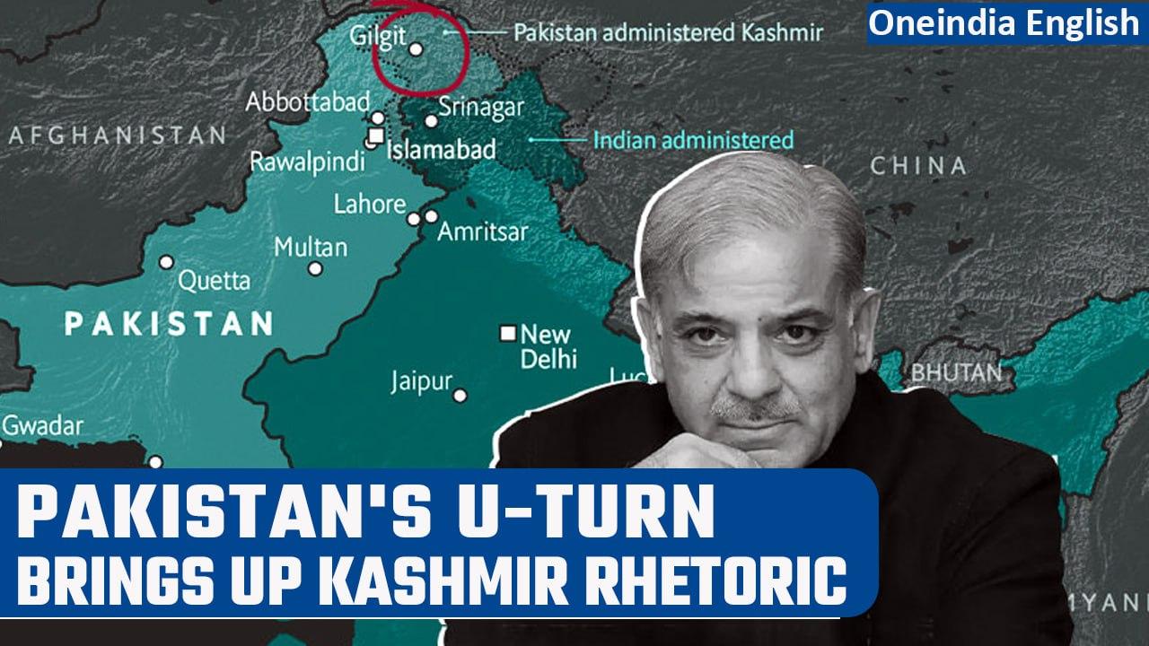 Pak makes a U-turn, brings up “Kashmir” after Shehbaz’s message to India | Oneindia News *News