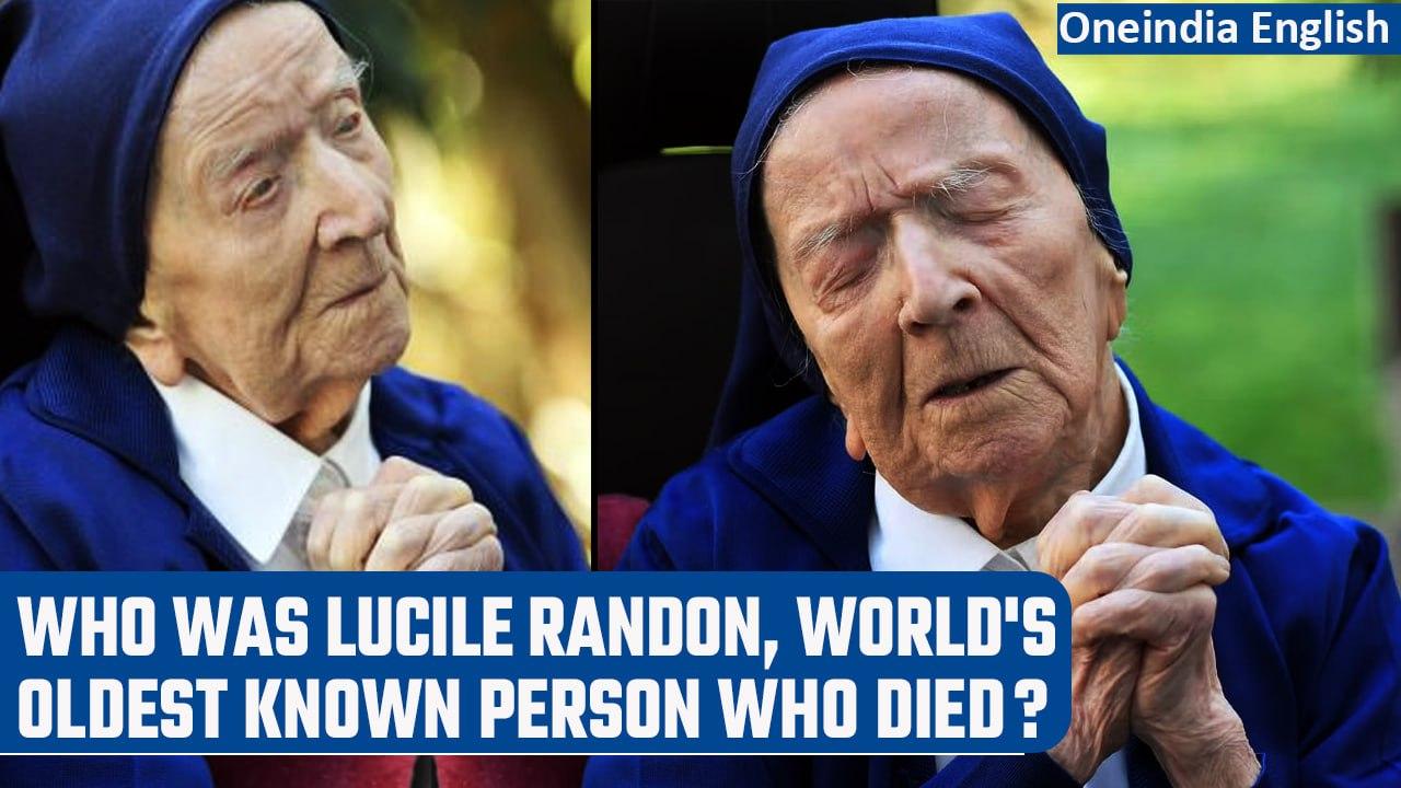 French nun Lucile Randon, world's oldest known person, dies at 118 | Oneindia News *International
