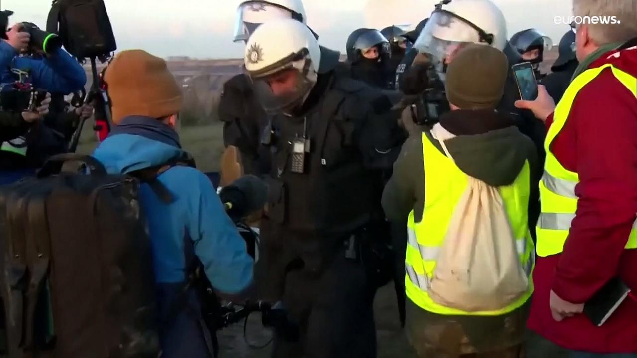 Thunberg arrested during protest over German coal mine expansion