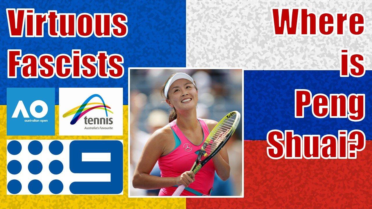 Australian Open Bans Russian Flag – Fails to ask “Where is Peng Shuai?”
