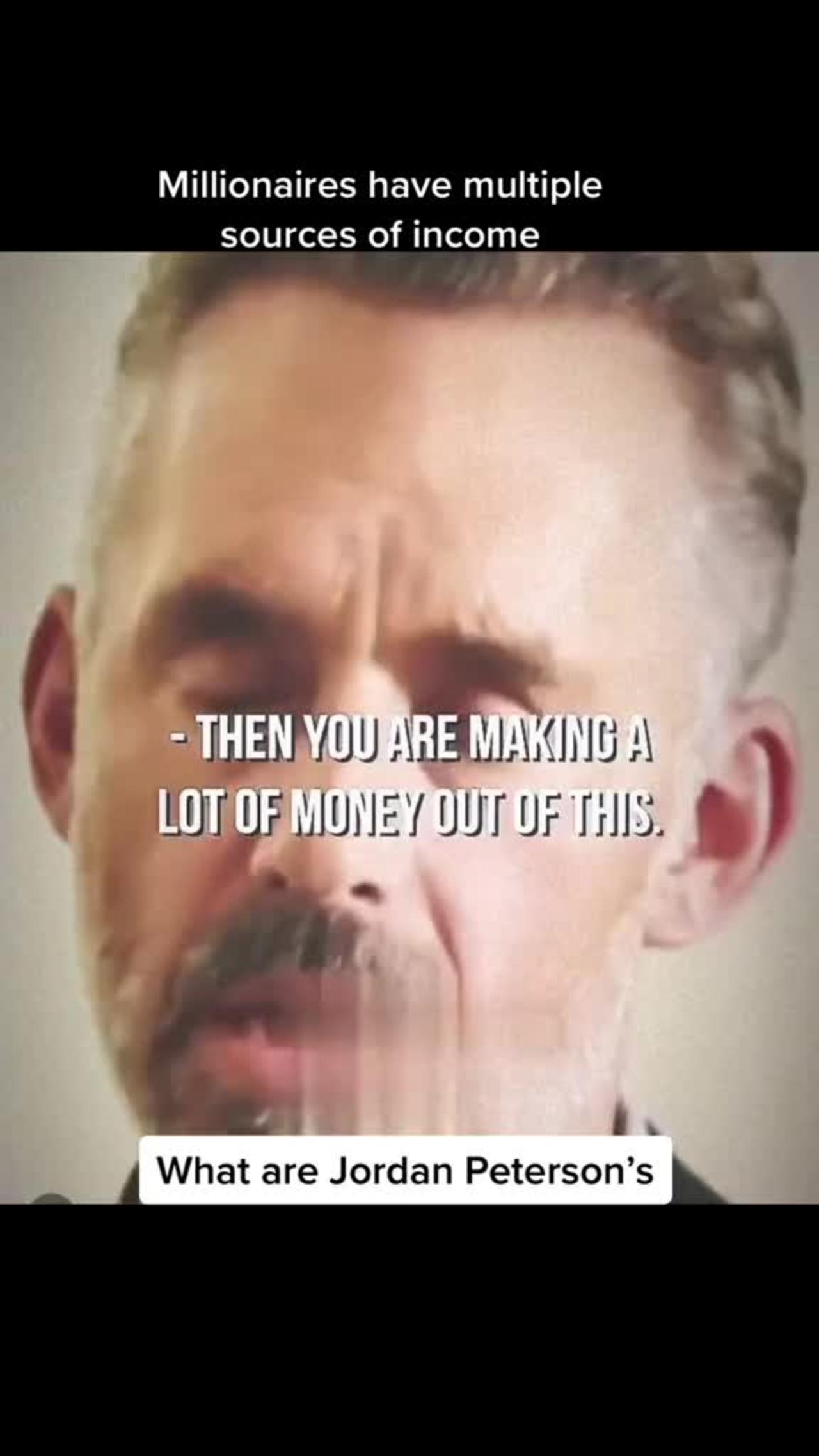 Jordan Peterson Sources of One News Page VIDEO