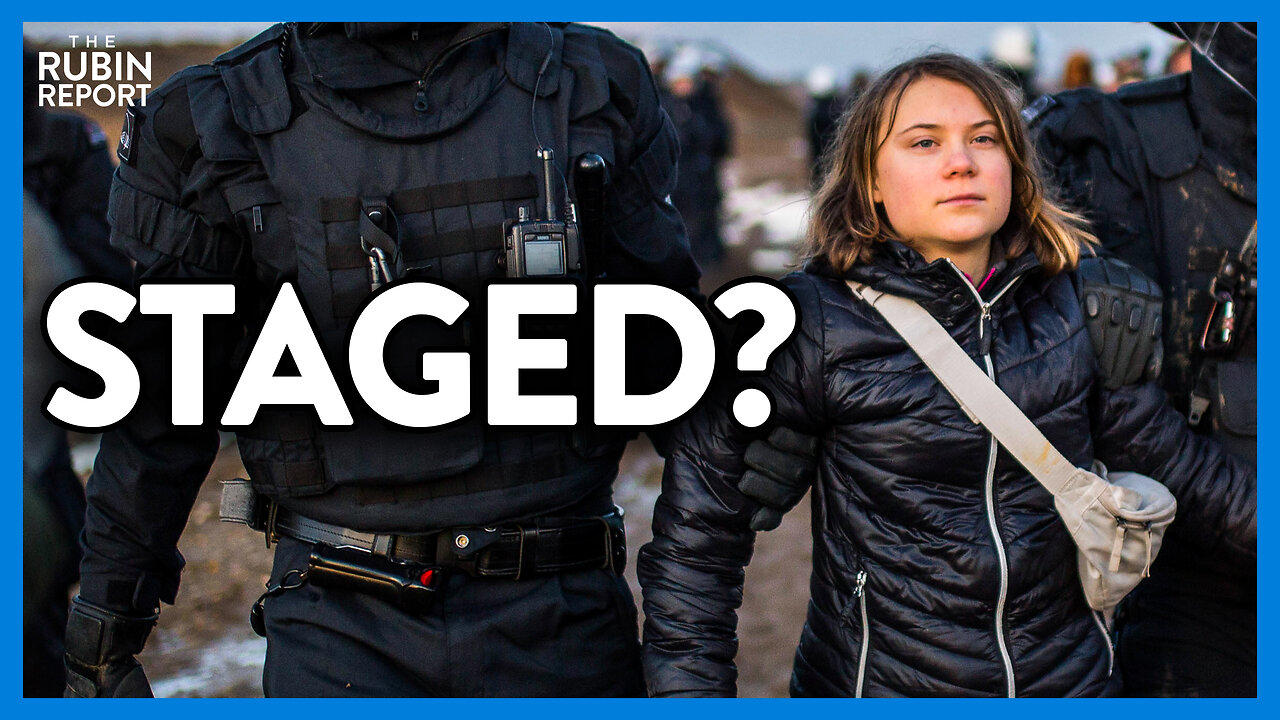 New Footage of Appears to Show Greta Thunberg Arrest Was Staged | Direct Message | Rubin Report