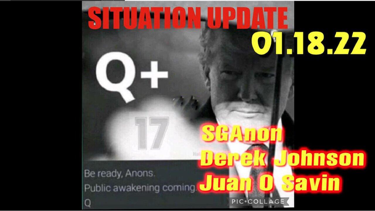 Situation Update 1/18/23 ~ Trump Return - Q+ White Hats Intel ~ SGAnon > Juan O Savin