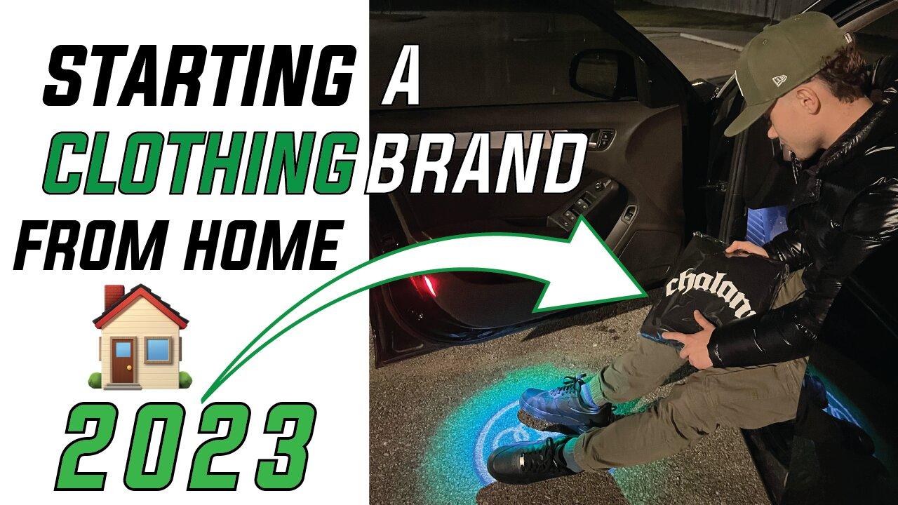 Running A SUCCESSFUL Clothing Brand From My Room One News Page VIDEO