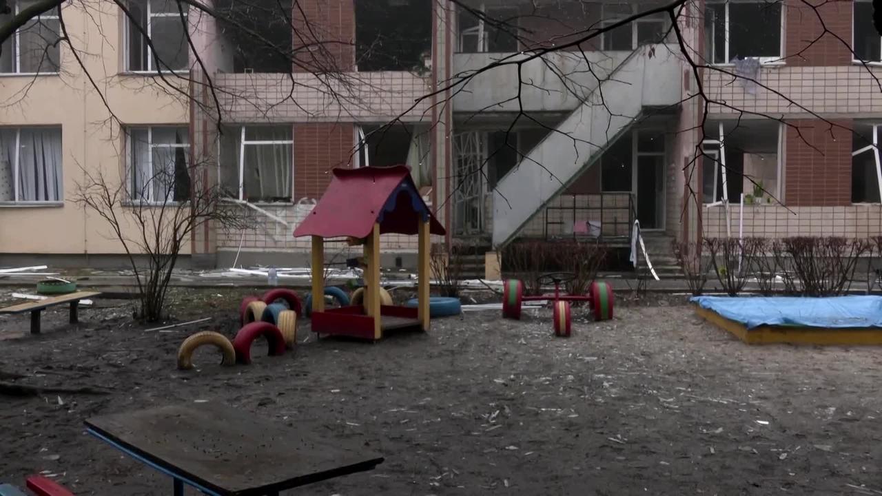 Ukrainian teacher saved children from burning nursery