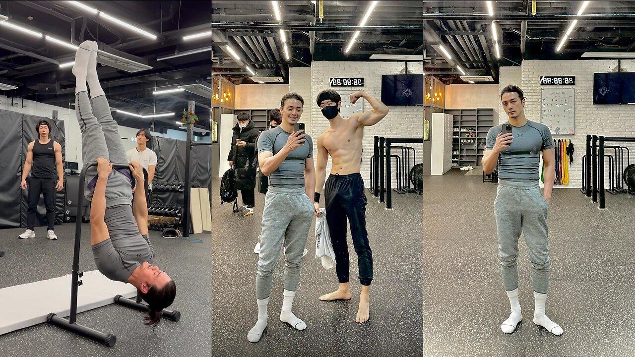 Korean Fame Kim Ji Hoon Workout Session Makes You Work Harder