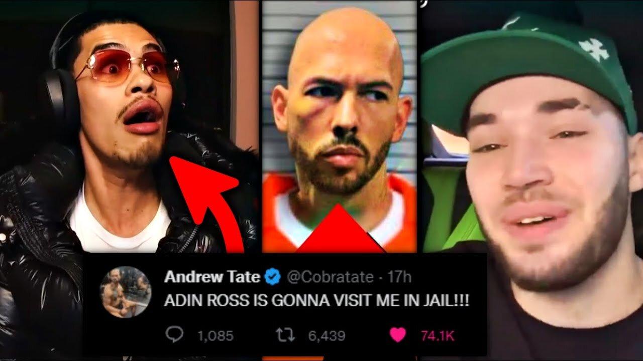 SNEAKO Reacts To Adin Ross VISTING Andrew Tate In JAIL!