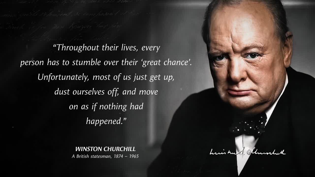 Winston Churchill's Quotes which are better - One News Page VIDEO