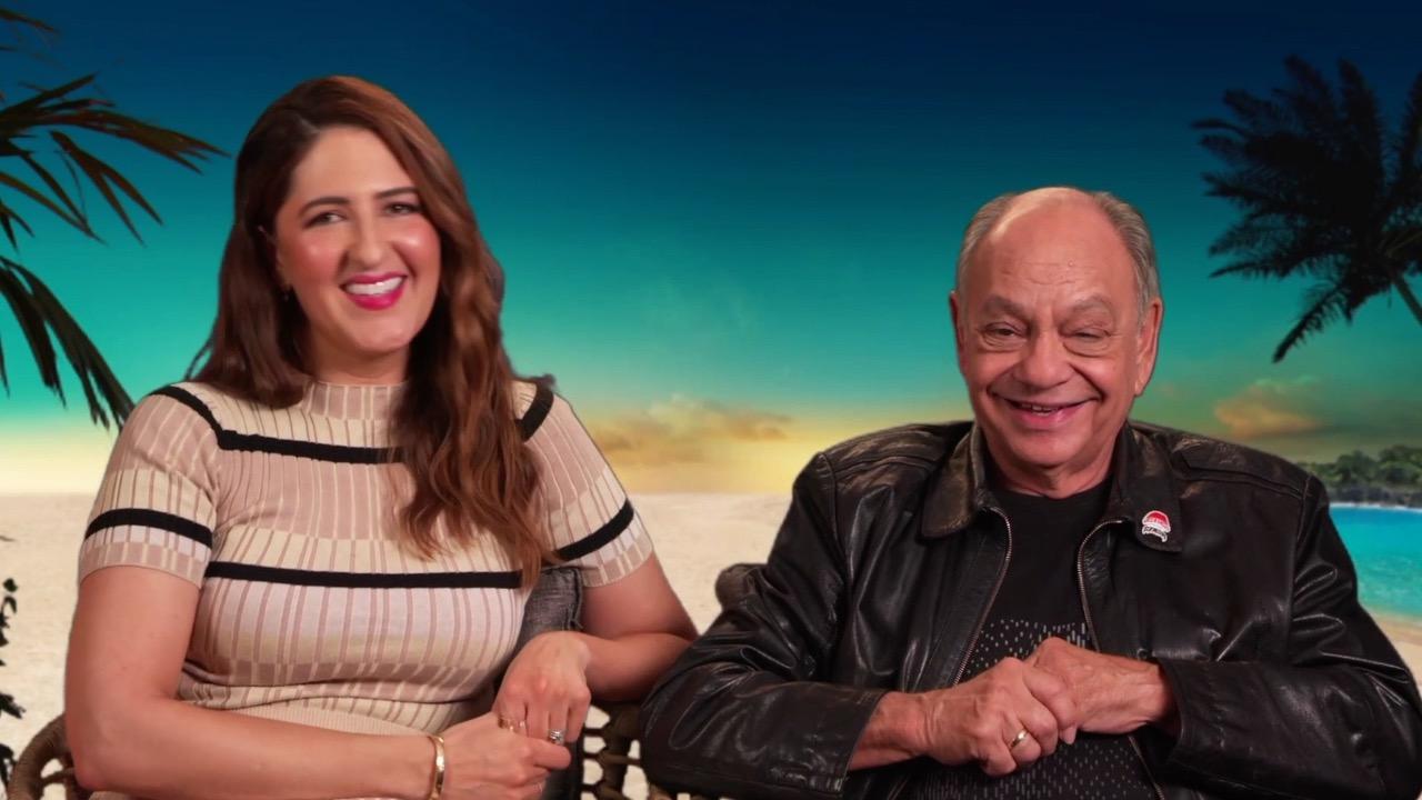 Shotgun Wedding D'arcy Carden and Cheech Marin Interview