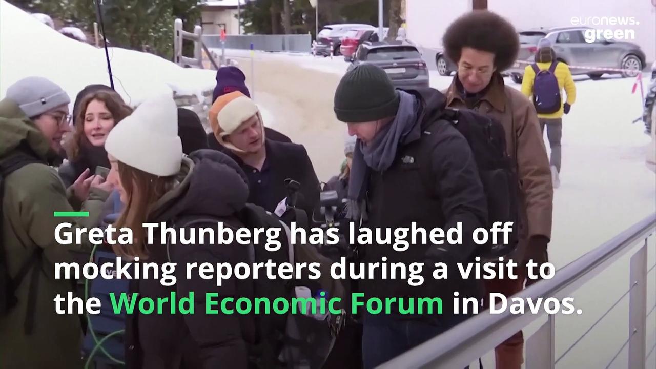 These reporters tried to goad Greta Thunberg. She wasn’t having any of it. 