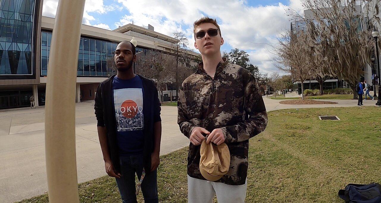 University of Florida: Great One-On-One Conversations, A Fellow Evangelist Blesses Me With $20, Christian Students Invite Me To 