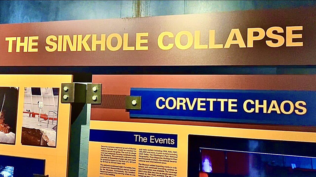Corvette Museum, Sinkhole Exhibit 2023