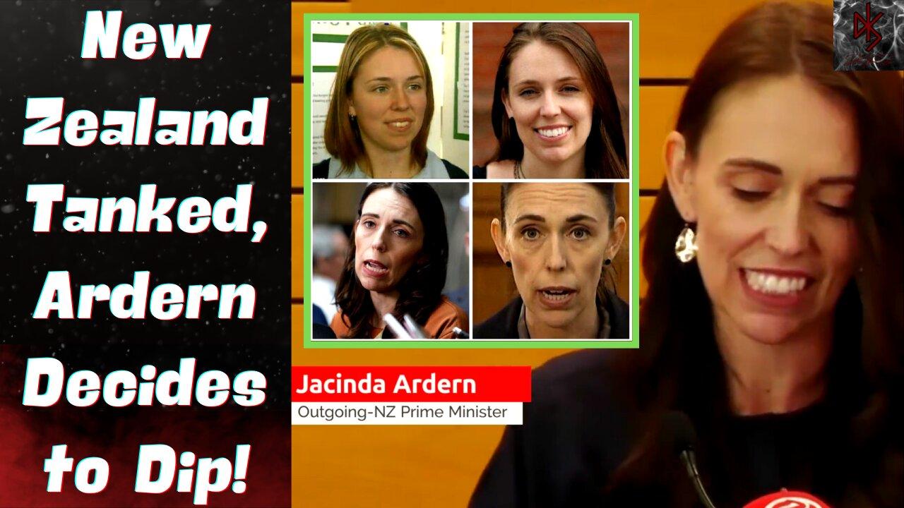 Jacinda Ardern Quitting on the New Zealand People is the PERFECT Way to End Her Tyrannical Reign