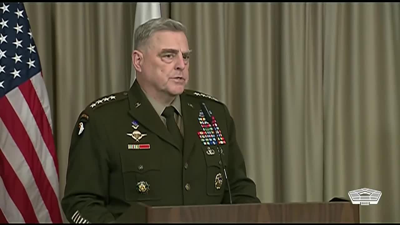 Austin, Milley Hold Briefing a meeting on Ukraine’s defense.