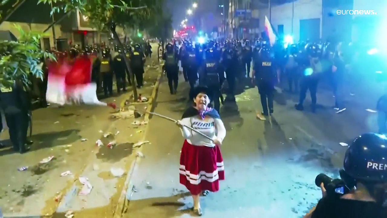 Anti-government protests intensify in Peru