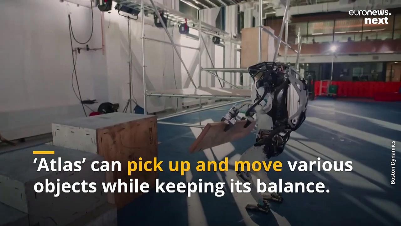 Watch Boston Dynamics’ humanoid robot Atlas jump, grab, throw and do a multi-axis flip