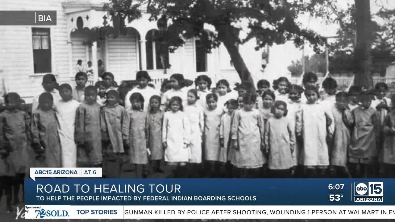Road to healing tour to help people impacted by Indian boarding schools