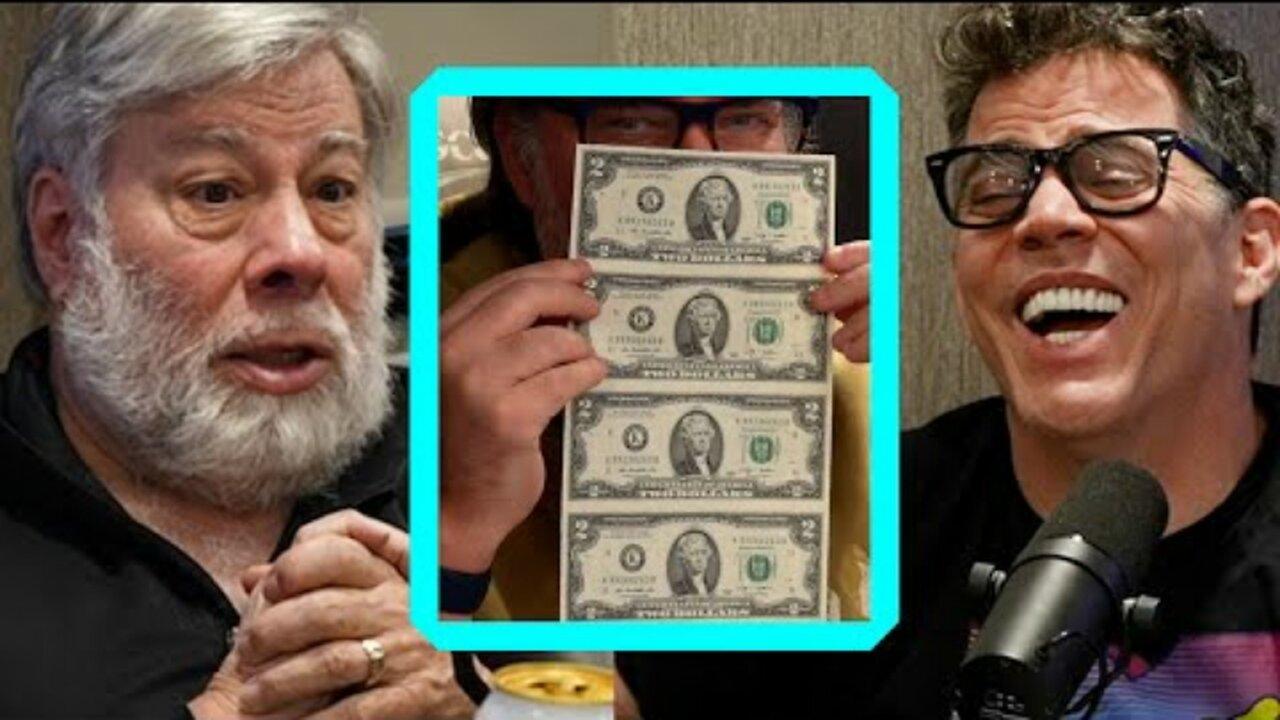 Steve Wozniak (Apple) LITERALLY Prints His Own Money | Wild Ride! Clips