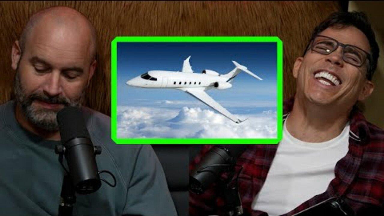Tom Segura Is Ashamed By How Much He Flies Private | Wild Ride! Clips
