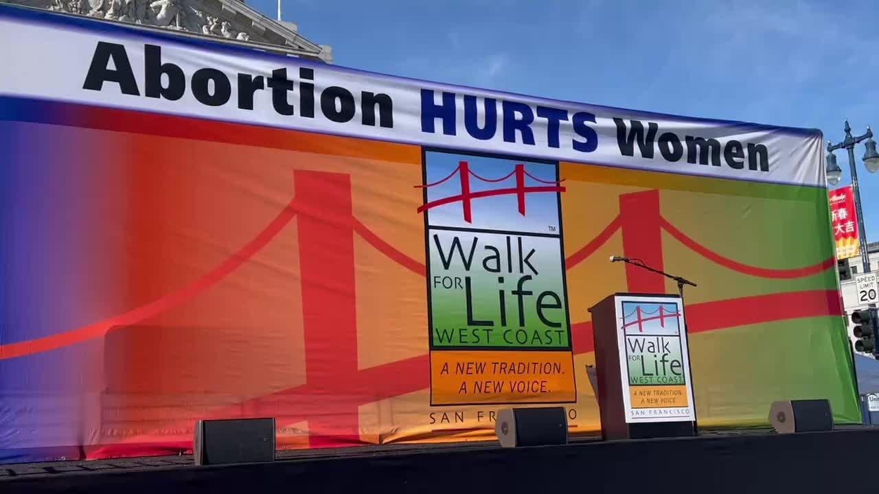 Live Walk For Life San Francisco One News Page VIDEO