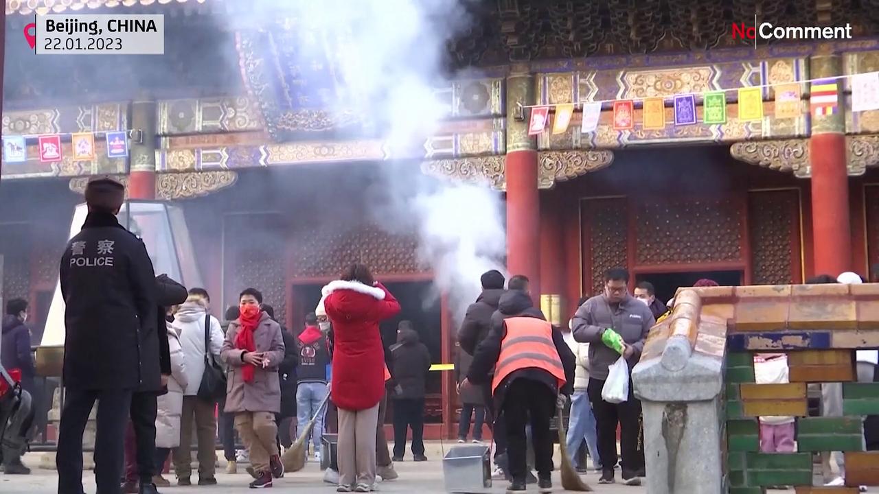 WATCH: China rings in the Year of the Rabbit with most COVID-19 rules lifted