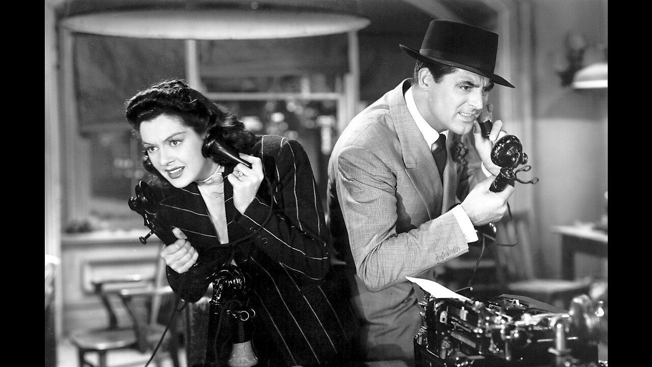 His Girl Friday 1940 Full Movie l Public Domainmovie