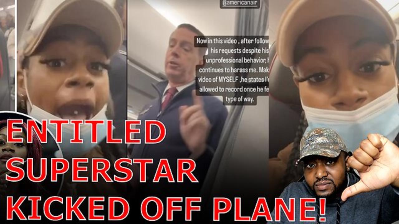 Sha'Carri Richardson ROASTED After She Gets KICKED OFF OFF Plane For Recording Flight Attendant!
