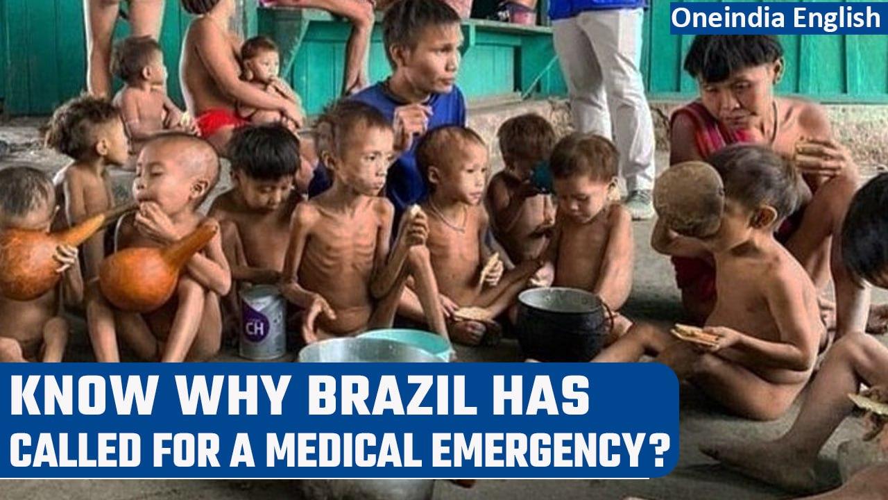 Brazil announces medical emergency as Yanomani children die of malnutrition | Oneindia News *News