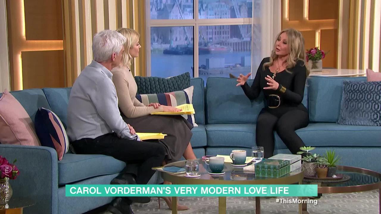 Carol Vorderman says romances with her five 'special friends' came about 'naturally'