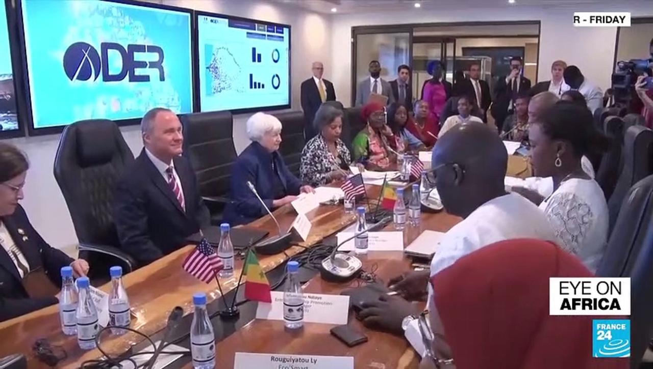 Yellen says 'all in' on Africa during Senegal visit