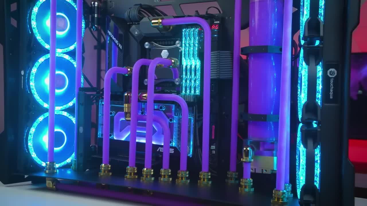 6000 CLEAN Water Cooled Asus RTX 3090 Gaming One News Page VIDEO