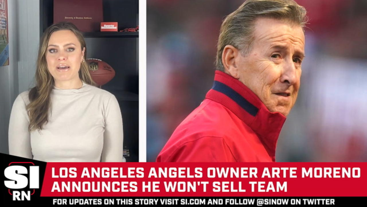 Angels Owner Arte Moreno Announces He Won't Sell Team