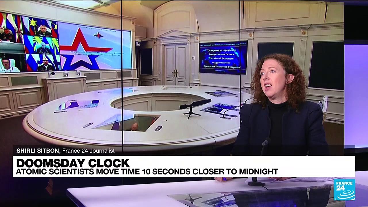 Doomsday Clock ticks ever closer to midnight amid Ukraine war, other crises