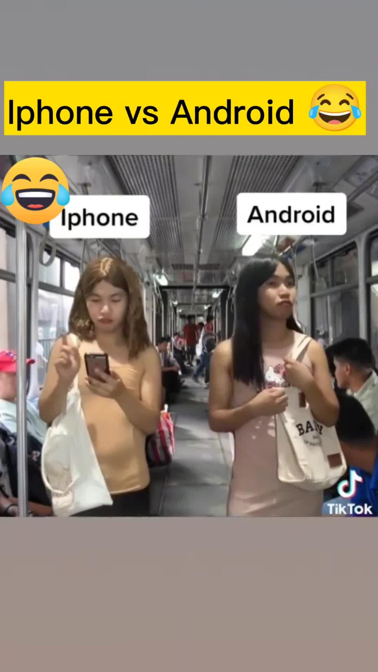 Iphone vs Android 😂😂🤣