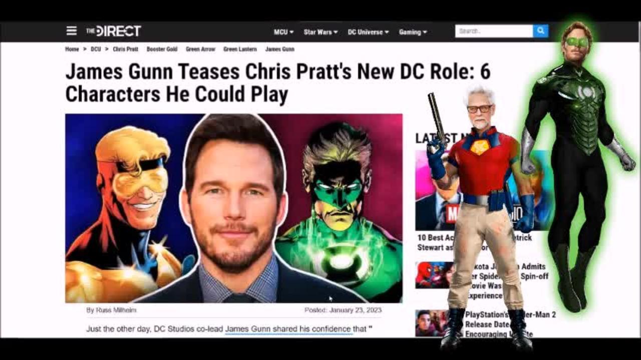 The Nailsin Ratings:Gunn Teases Chris Pratt For DCU?!