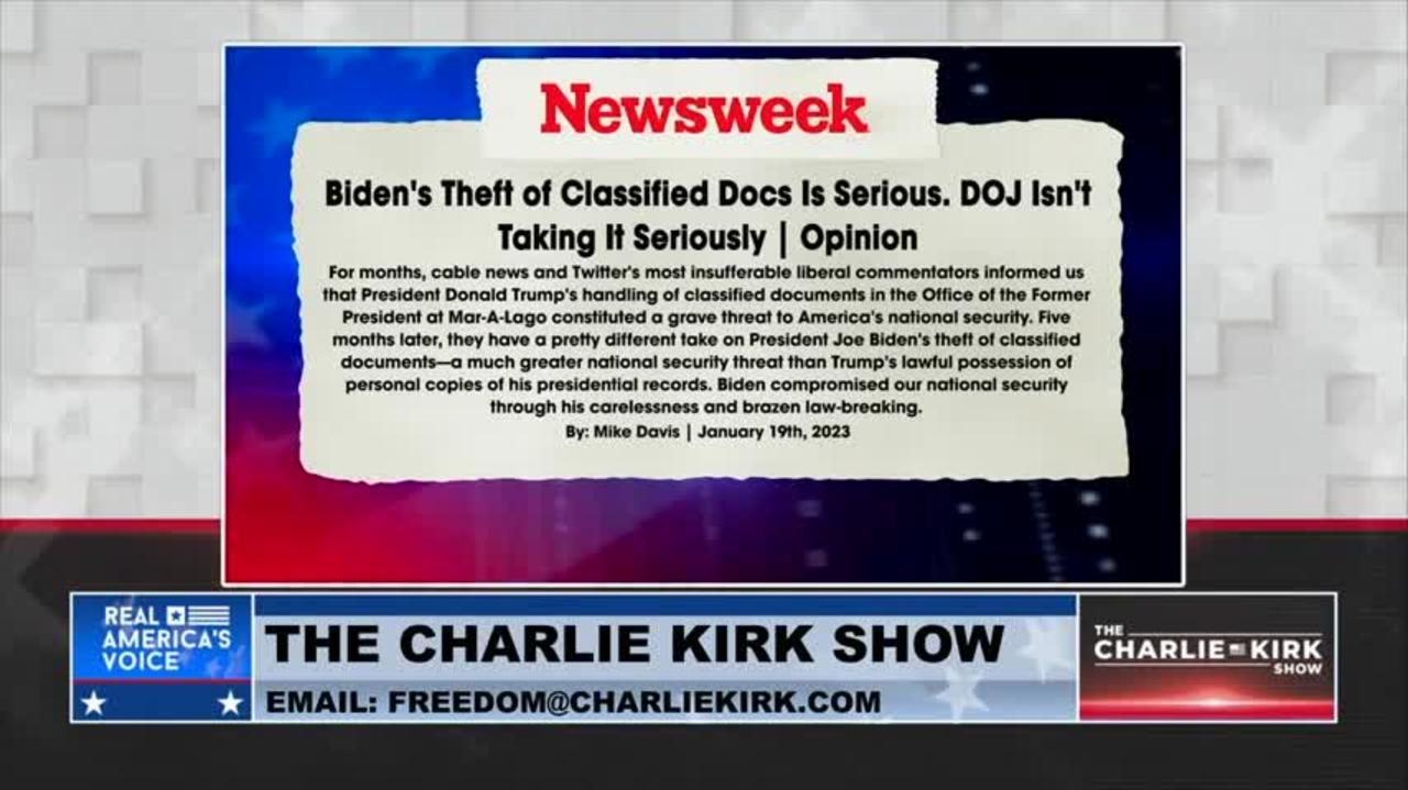 Mike Davis: Obama Could Save Biden From the Classified Doc Investigation- So Why Isn't He?