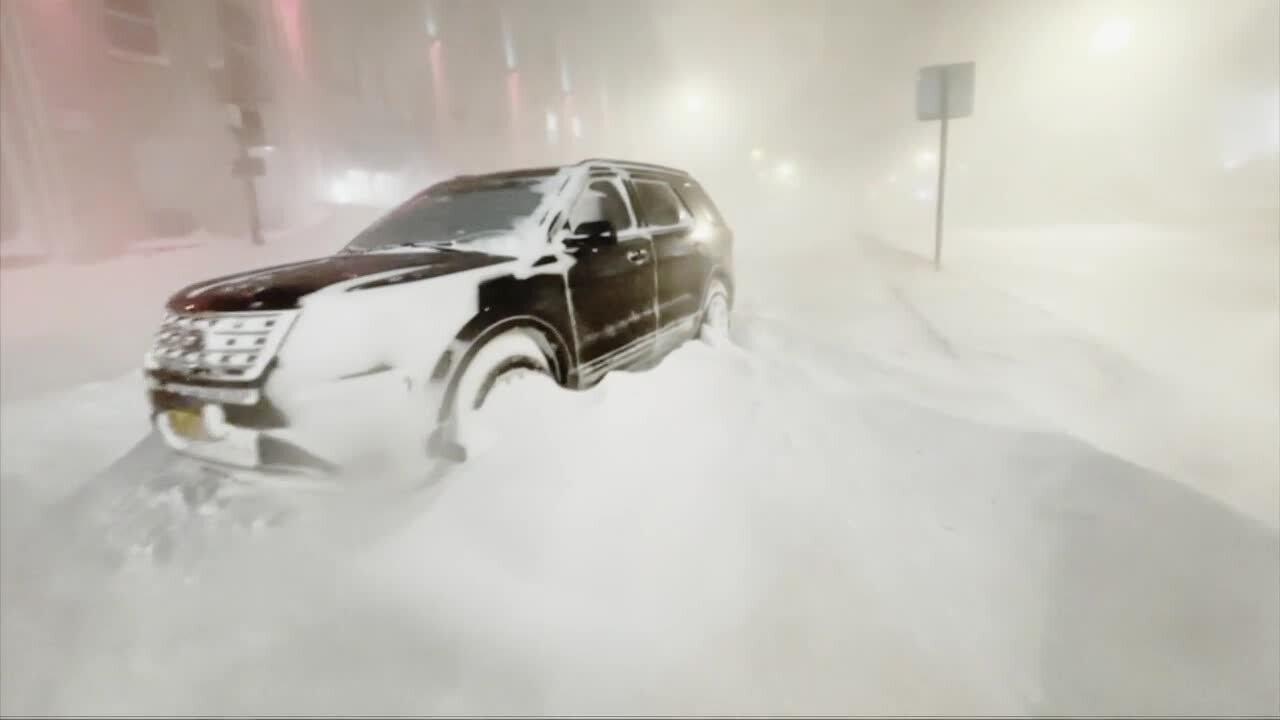 Buffalo Police Officers reflect on blizzard rescues: "Everybody stepped up"