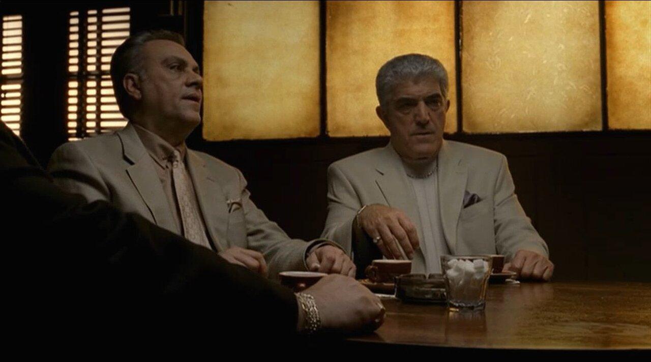 Sopranos (Season 5)  "Anybody ever die in your arms?" scene