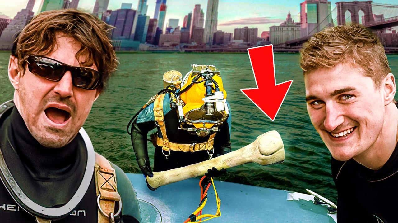Donnie and Billy Hunt for Mammoth Bones in the East River (sponsored by IG: @PFT COMMENTER)