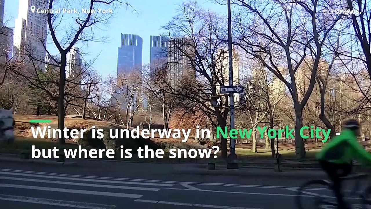 New York City is about to set a snow-free record: Is climate change to blame?