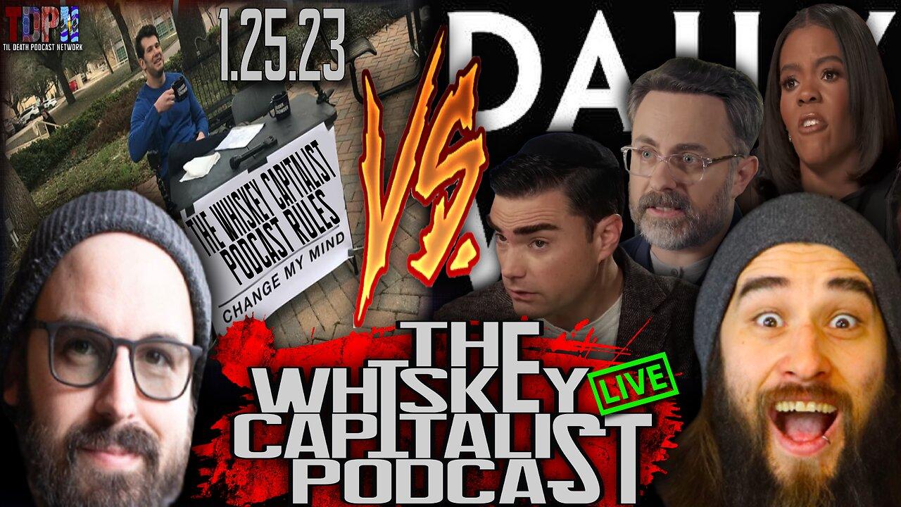 STEVEN CROWDER vs DAILY WIRE - Our BREAKDOWN w/ Movies Merica | The Whiskey Capitalist | 1.25.23