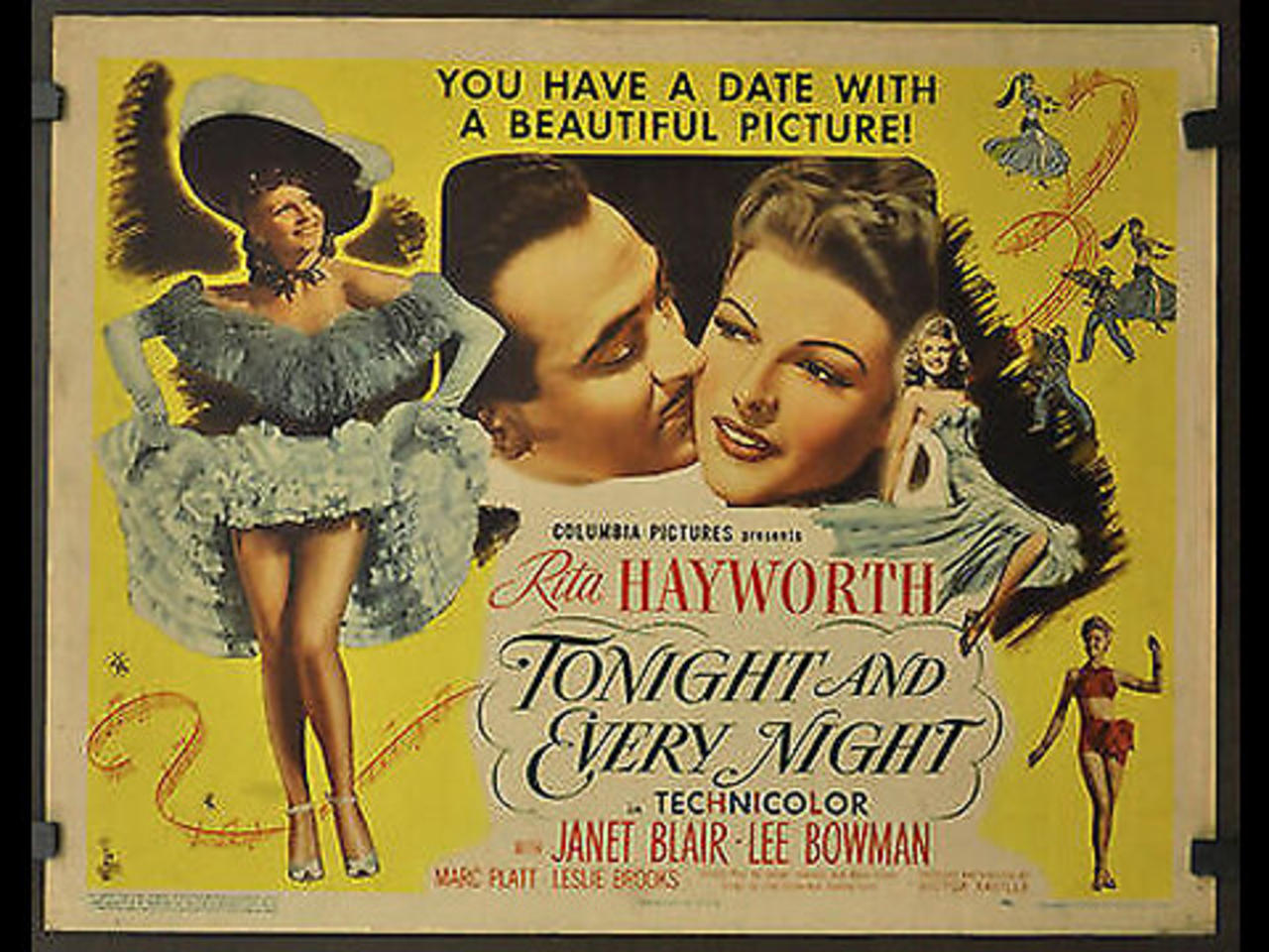 Tonight and Every Night ..... 1945 American musical film trailer